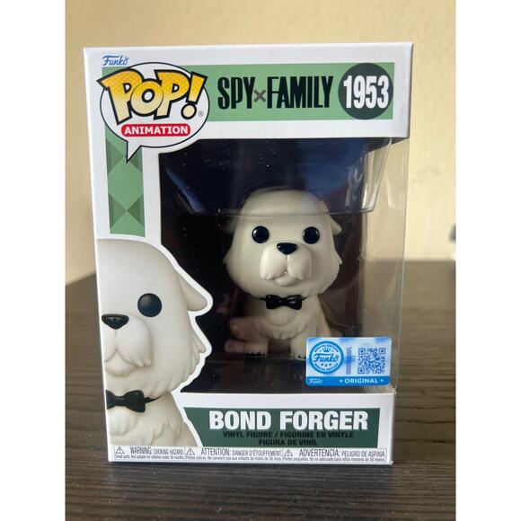 EXCLUSIVE Bond Forger Spy x Family Funko Pop #1953 Anime Manga Animation Dogs - Picture 1 of 6